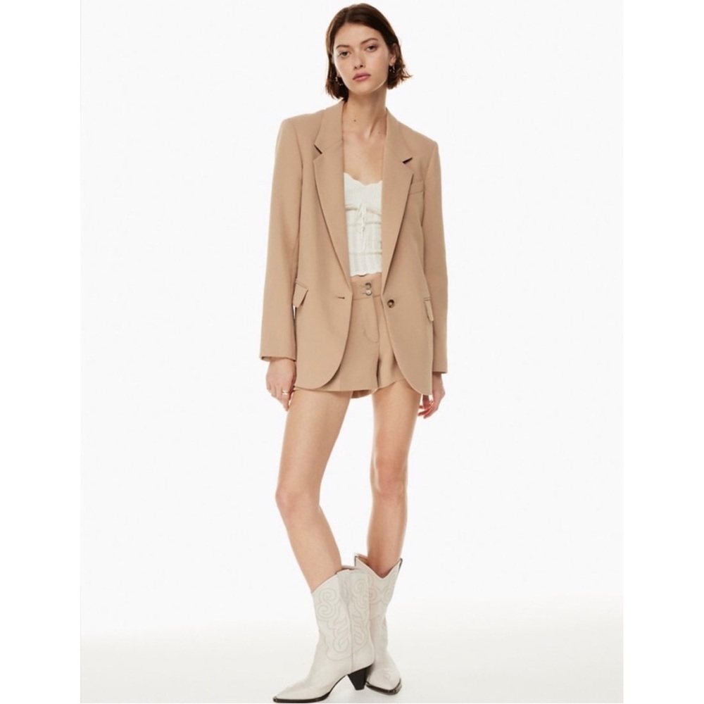 Wilfred Generation blazer Heather bisque beige 2xs
